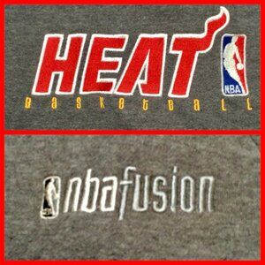 NBA Heat Hoody, sz L (14-16)